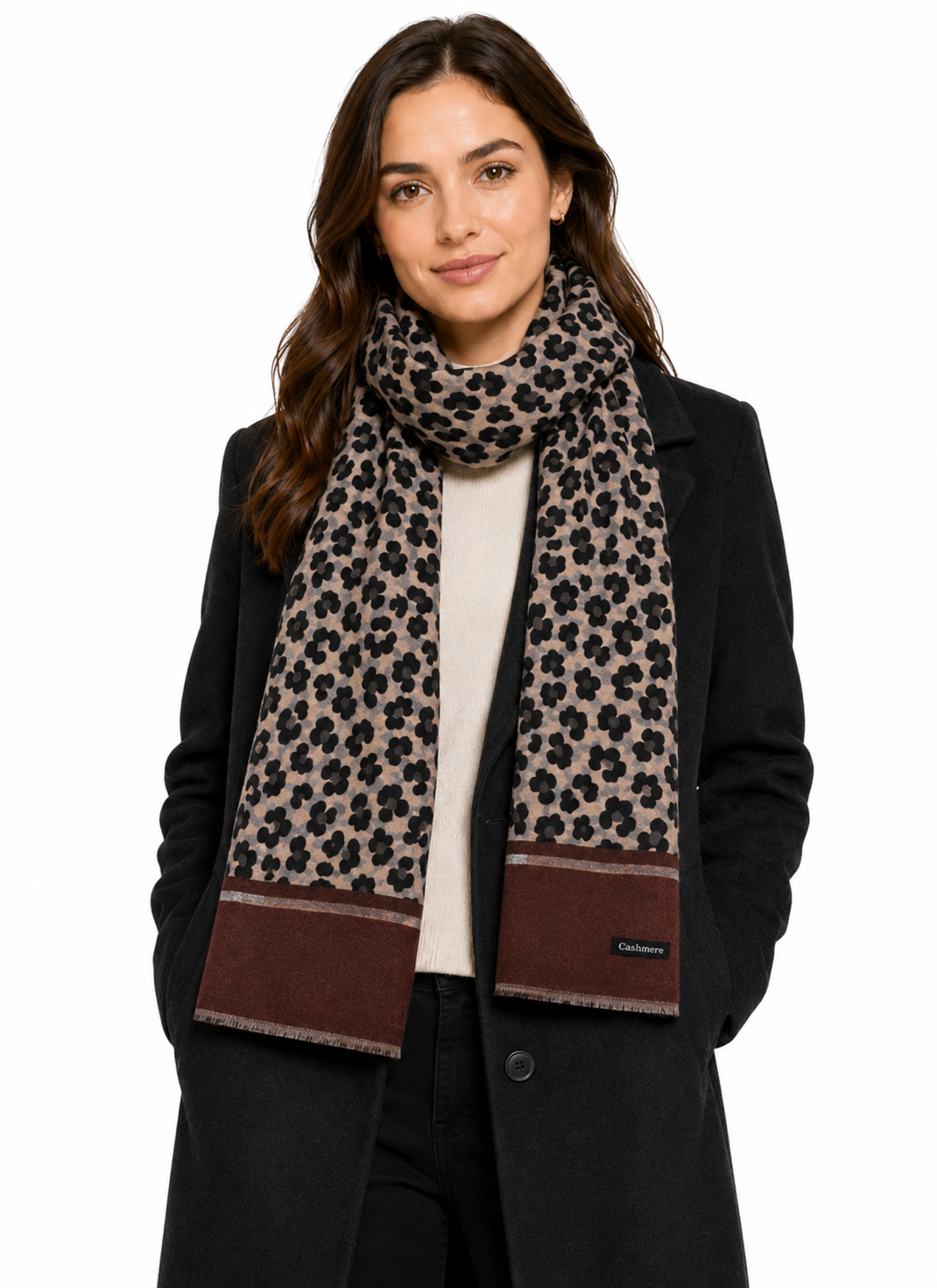 Ladies Animal Print Scarf