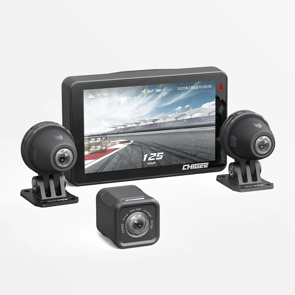 XR-3 Dual-Camera Driving Recorder for Motorcycle