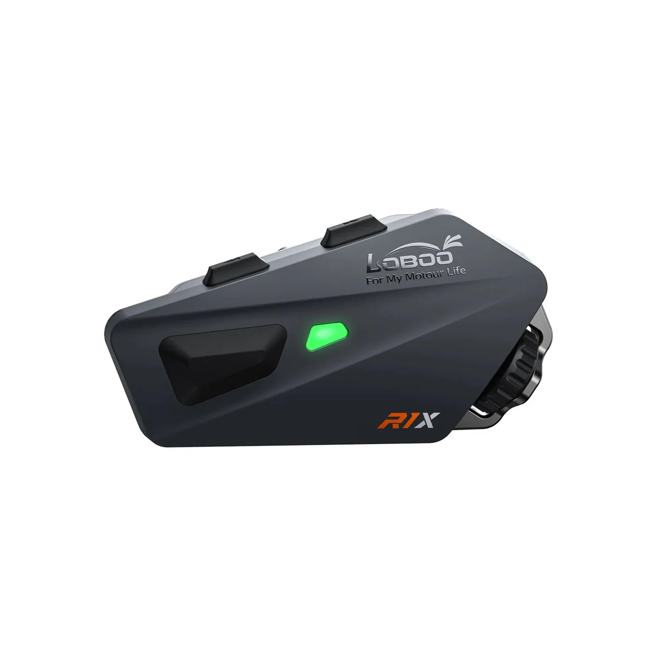 R1X Motorcycle Helmet Headset with 45mm Speakers and CVC Noise Cancellation