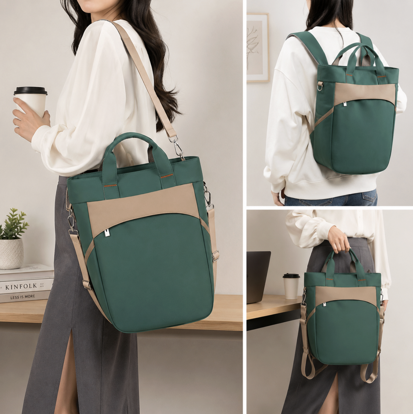 GANZO ボディバッグ オリーブ色　MILLE MIGLIA 32% off on 8-Pocket Multi-Way Backpack | OneDayOnly