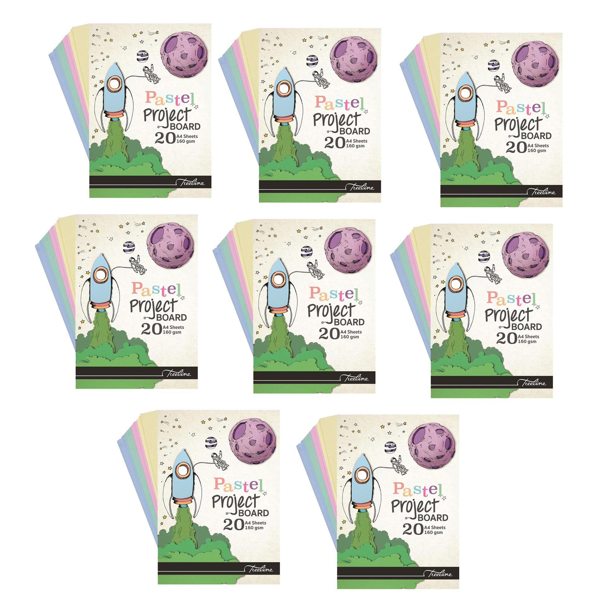 8x A4 Project Board Pads