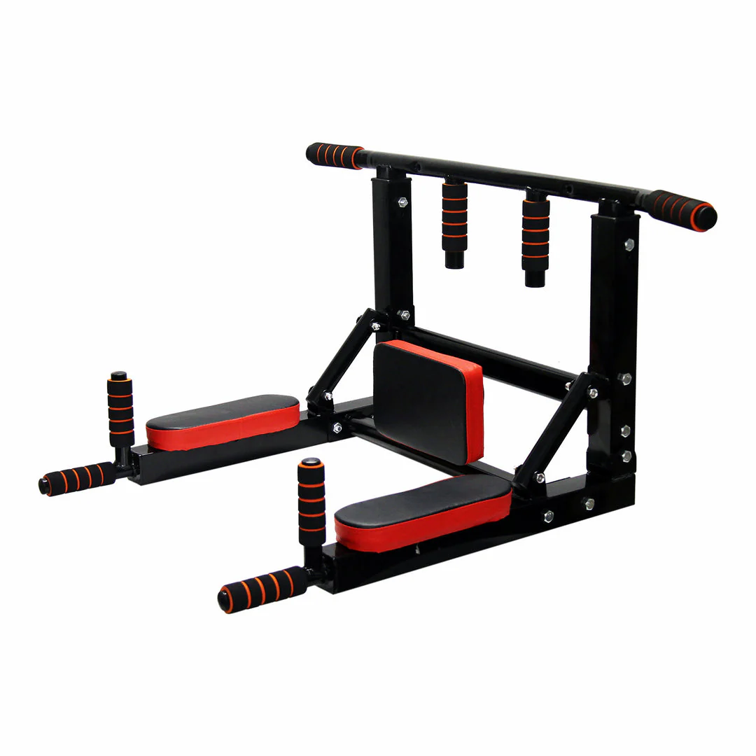 4-in-1 Multifunction Pull-Up & Dip Station