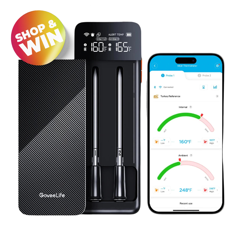 Smart Wireless 2-Probe Meat Thermometer