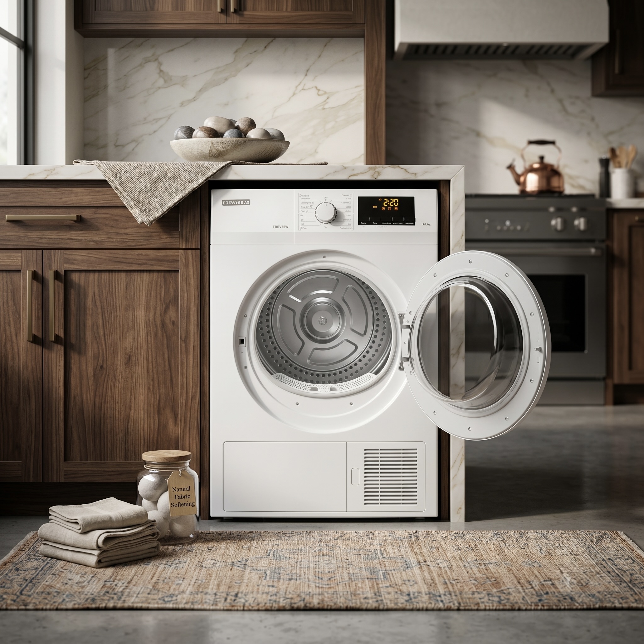 8kg Side and Rear Vented Tumble Dryer (Model: TDEV80W)