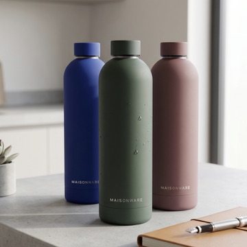 750ml Rubber Coated Bottle