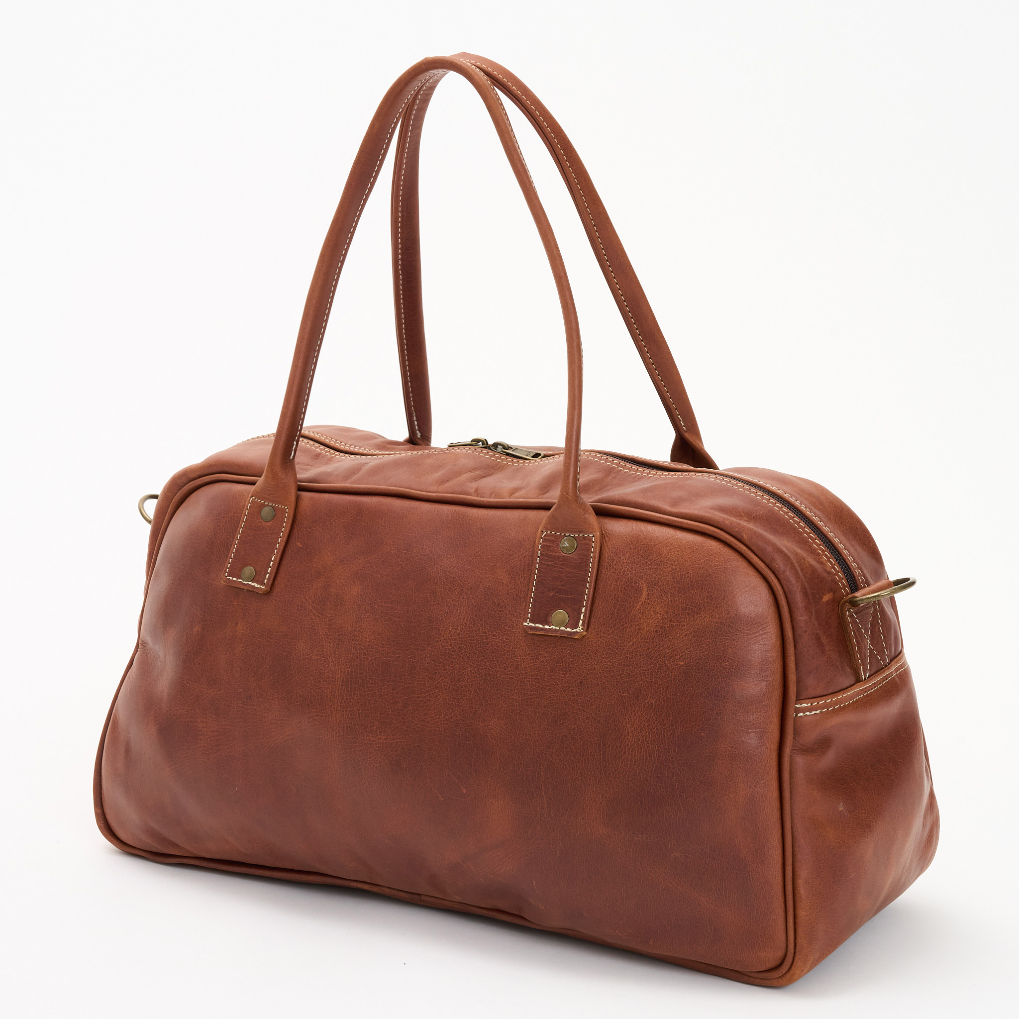 バッグ LEATHER HOLIDAY BAG 54% off on Genuine Leather Cabin Duffel Bag | OneDayOnly