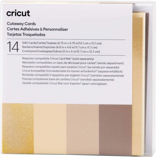 48% off on Cricut Neutral Cut-Away Cards | OneDayOnly