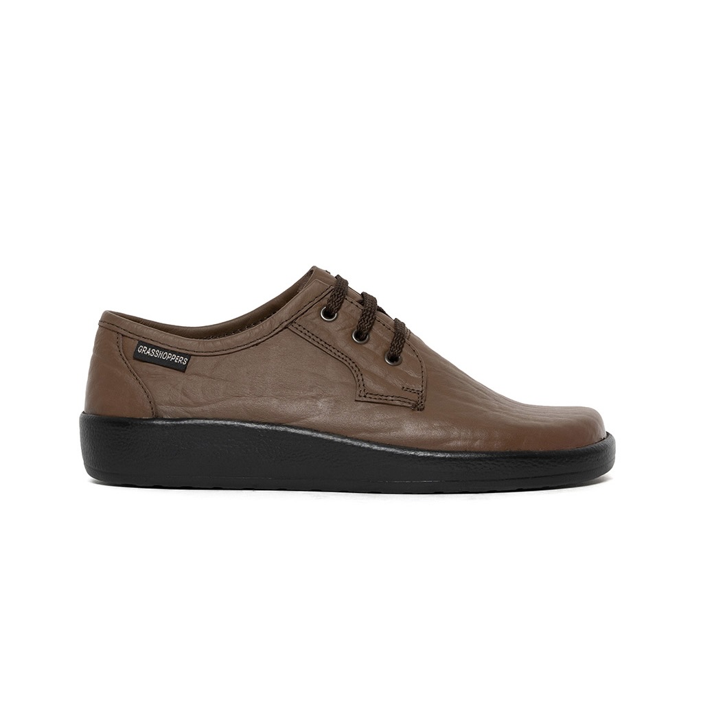 Men's Brown Genuine Leather Jax Shoes