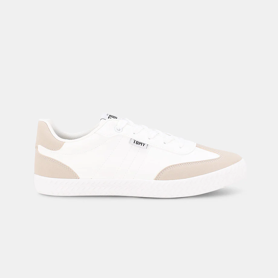 Tan/White