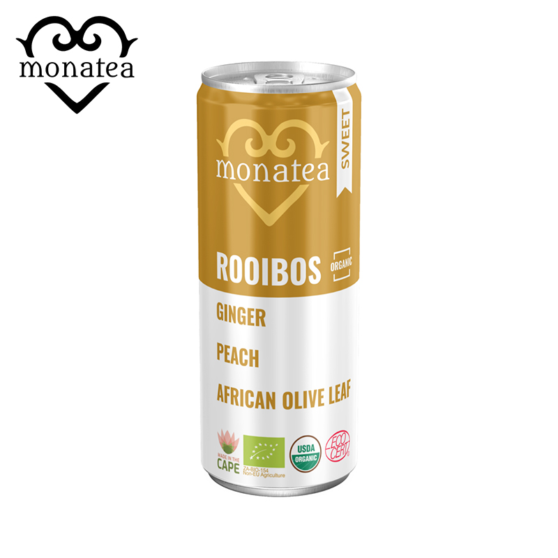 12x 250ml Ginger, Peach and African Botanical Sparkling Drinks