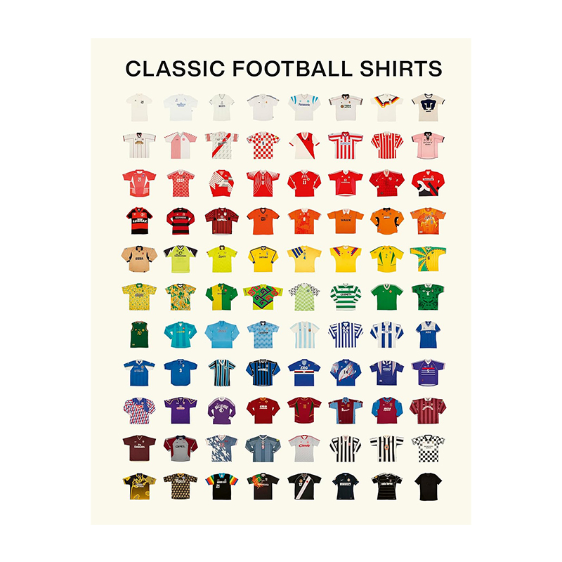 Classic Football Shirts (Hardcover)