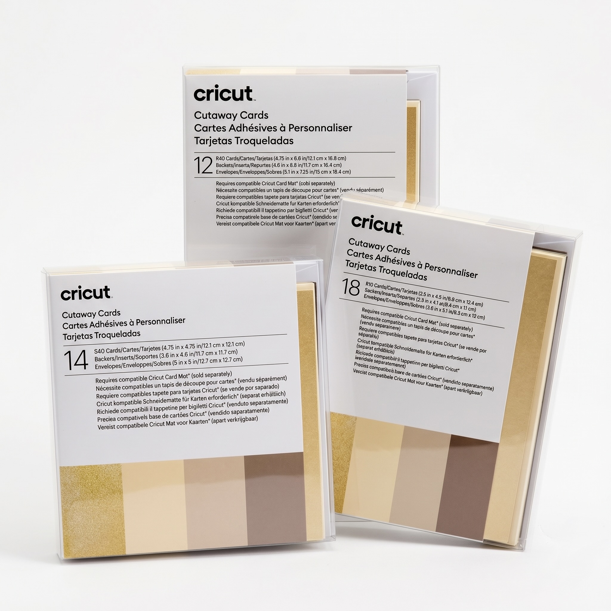 中古・cricut本体 カートリッジ8個おまけ付き 48% off on Cricut Neutral Cut-Away Cards | OneDayOnly