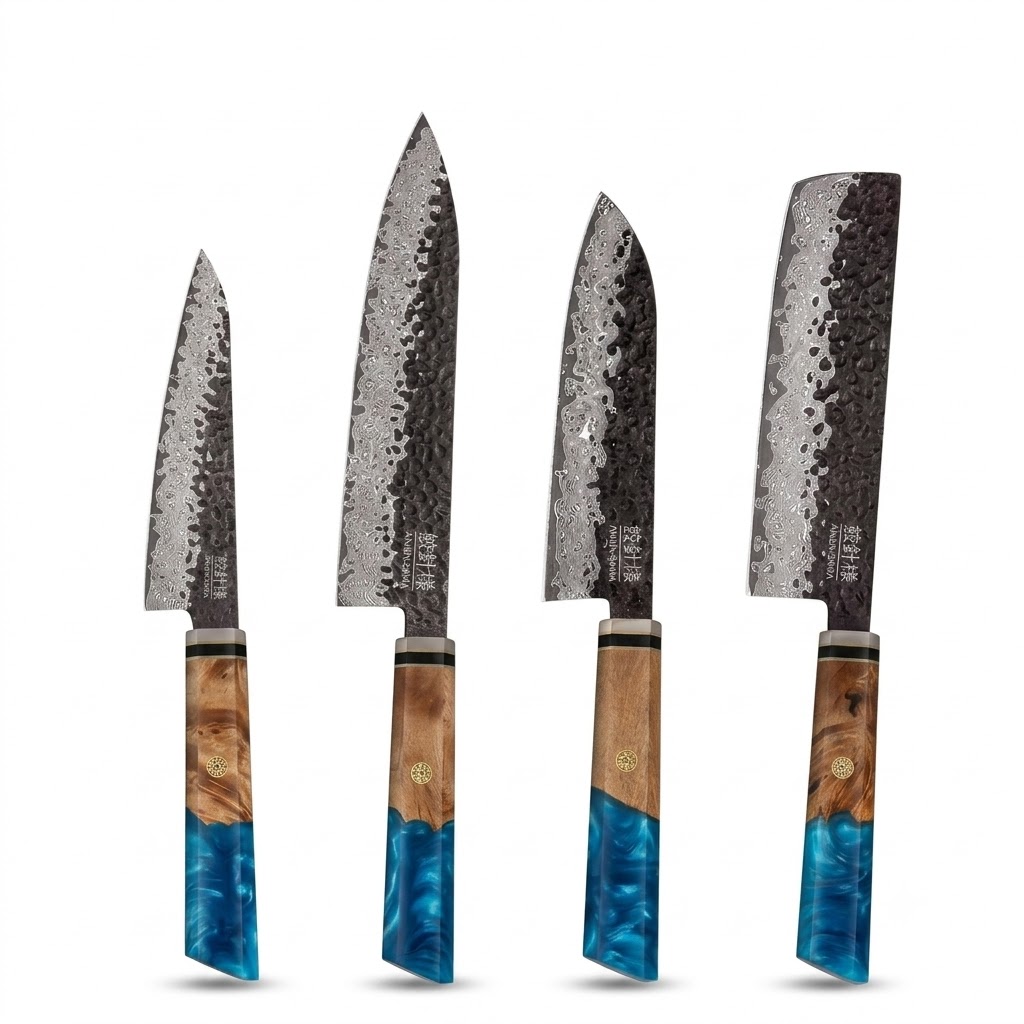 R1,700 off on Koch 4-Piece Kurouchi Knife Set | OneDayOnly