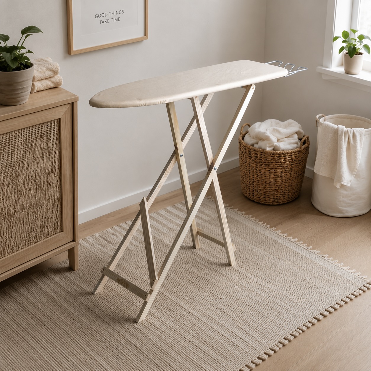 Premium Select Wooden Ironing Board