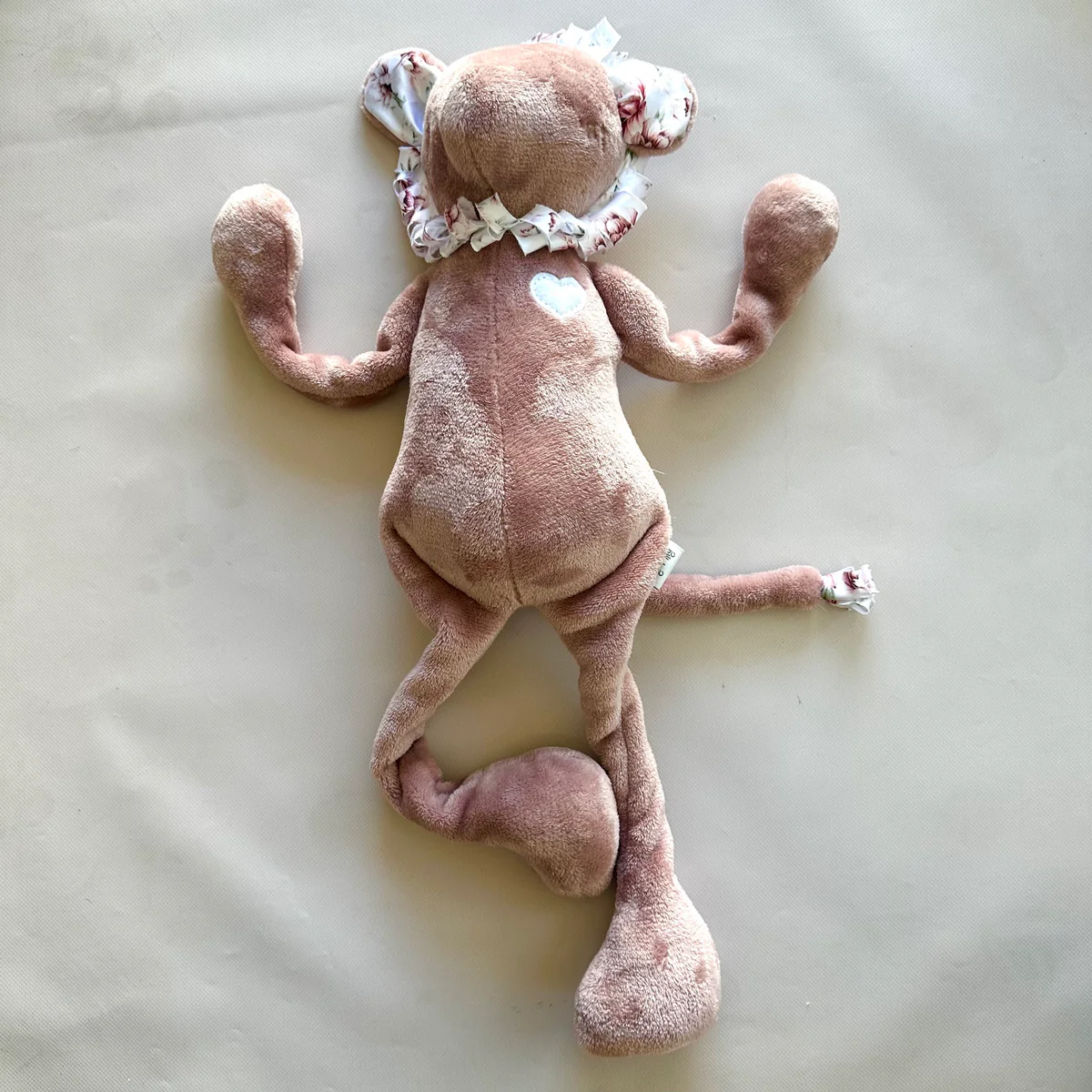 Pink and Peonies - Huggable Lion