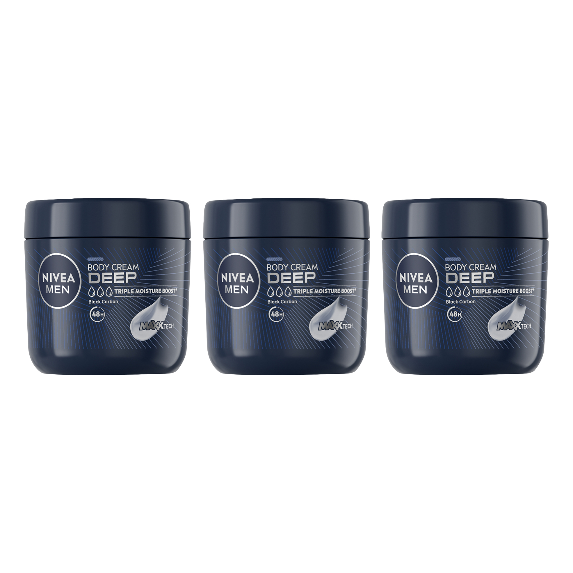 3x 400ml Ladies or Men's Body Creams