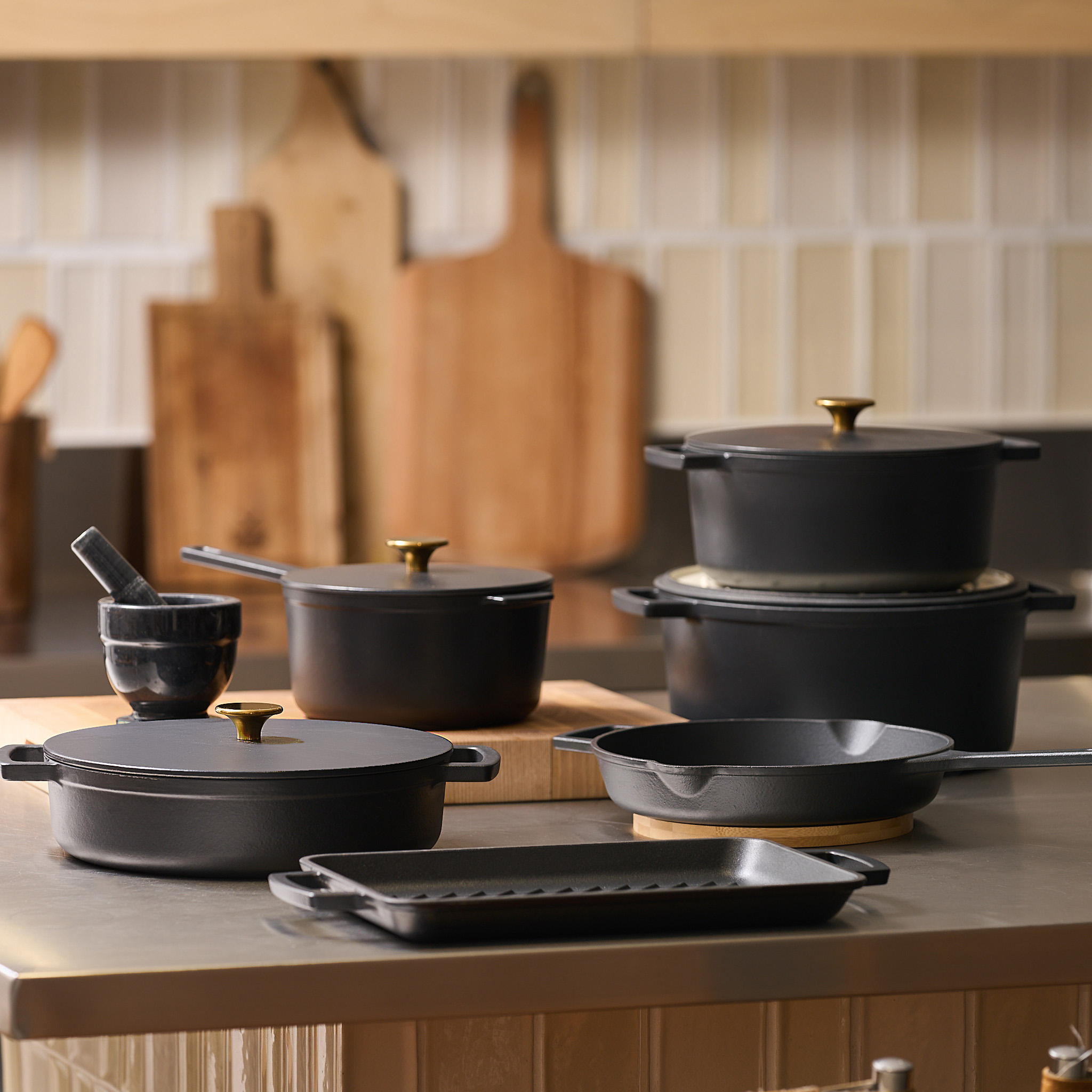 10-Piece - Matte Black