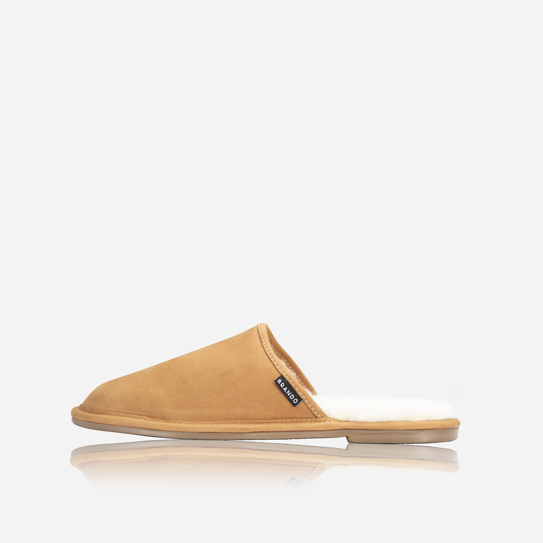 Men's or Ladies Genuine Leather Slippers