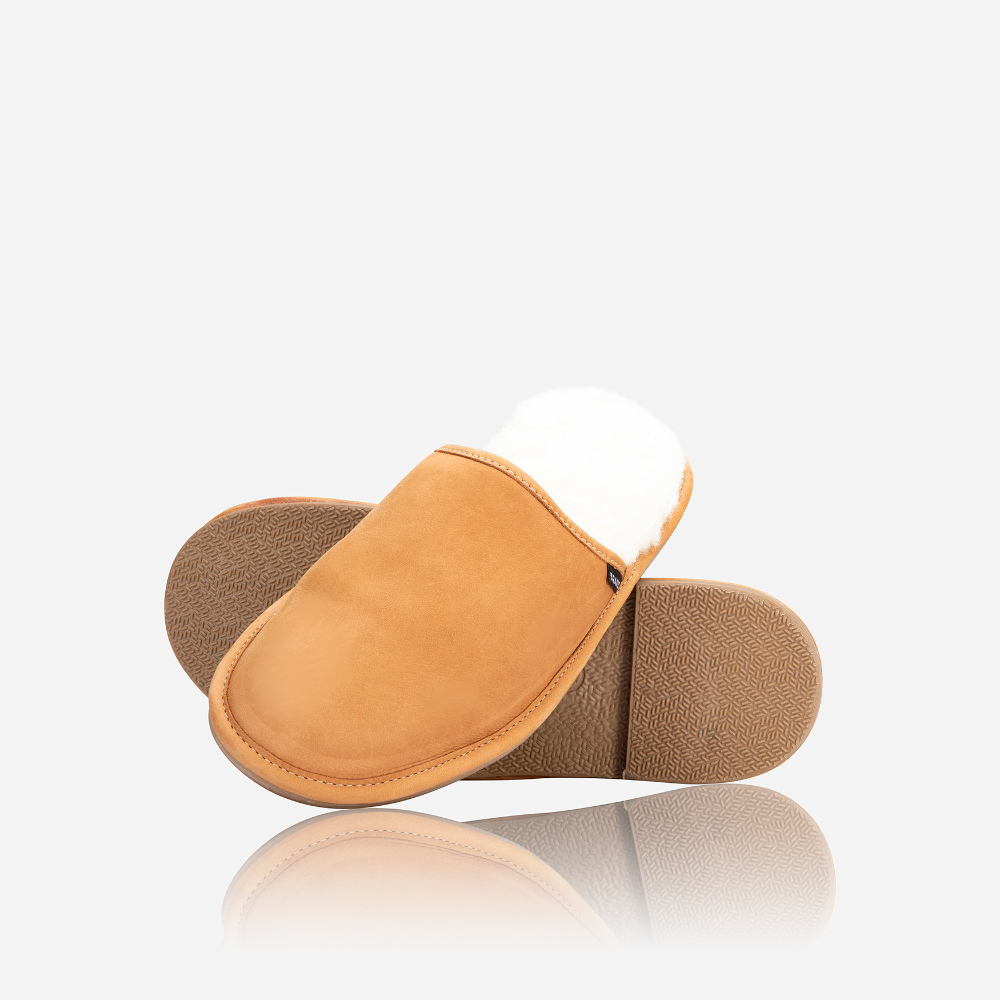 29% off on Men's or Ladies Genuine Leather Slippers | OneDayOnly