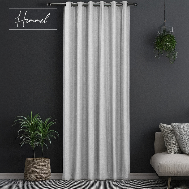 Sinclair 100% Block Out Eyelet Double Woven Curtain