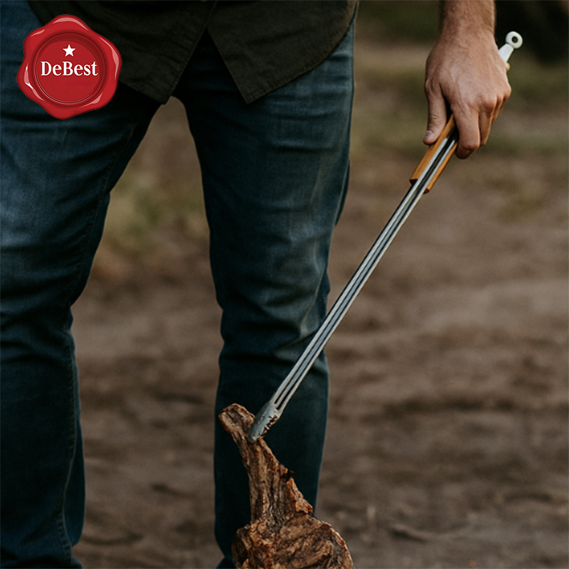 80cm Extra Length Braai Tongs