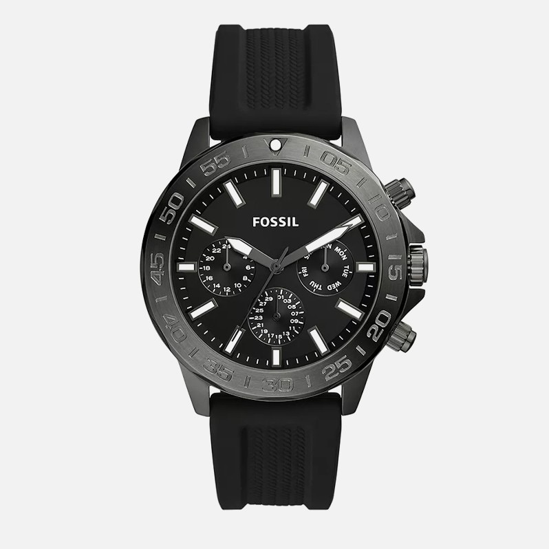 Men's Bannon Silicone Strap Watch
