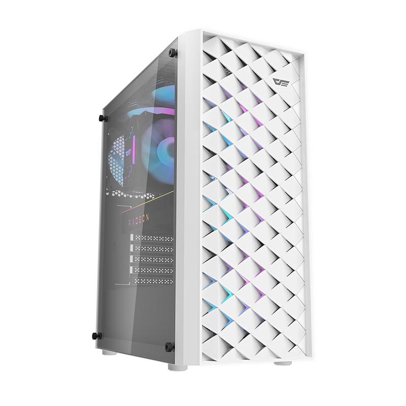 Computer Case with 4x ARGB Fans (Model: DK351)