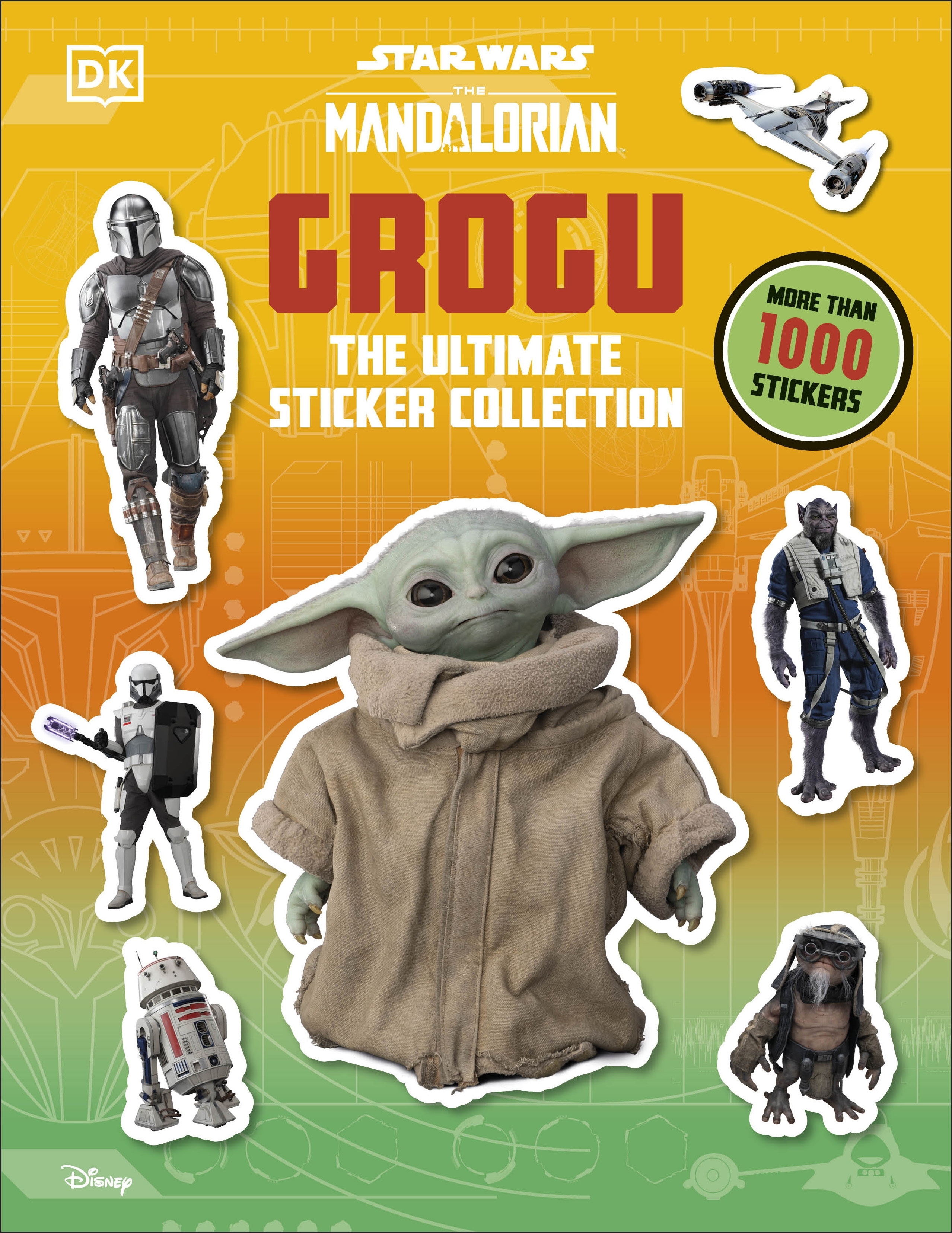 Star Wars The Mandalorian Grogu: The Ultimate Sticker Collection (Vinyl)