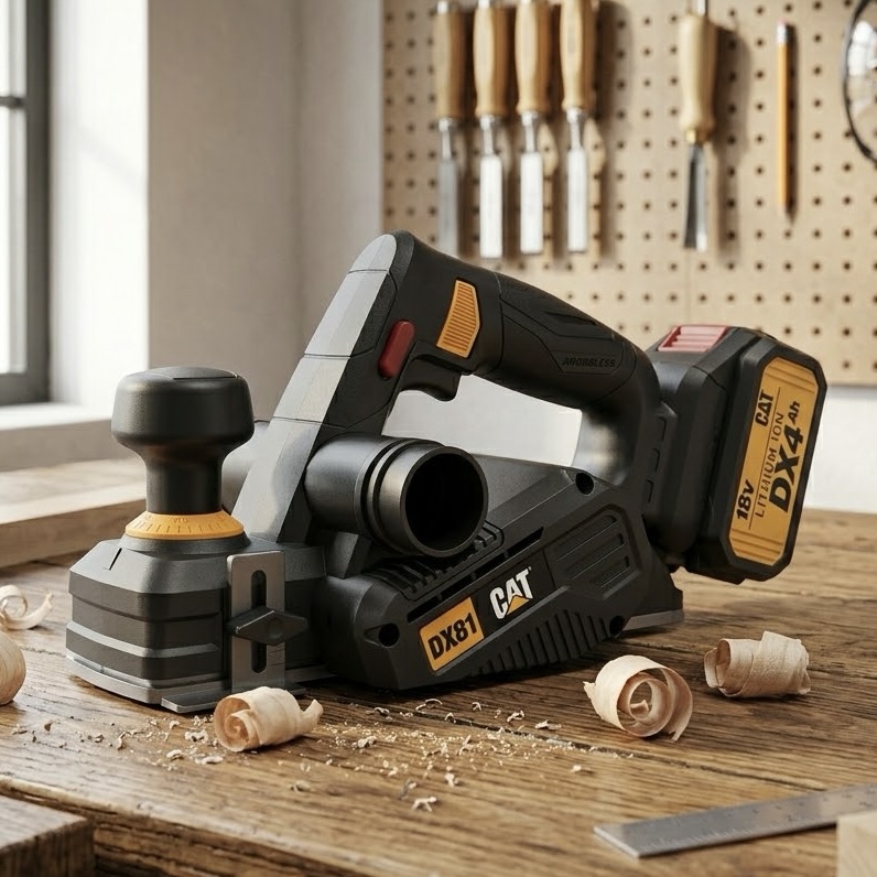 18V Brushless Planer (Model: DX81B)
