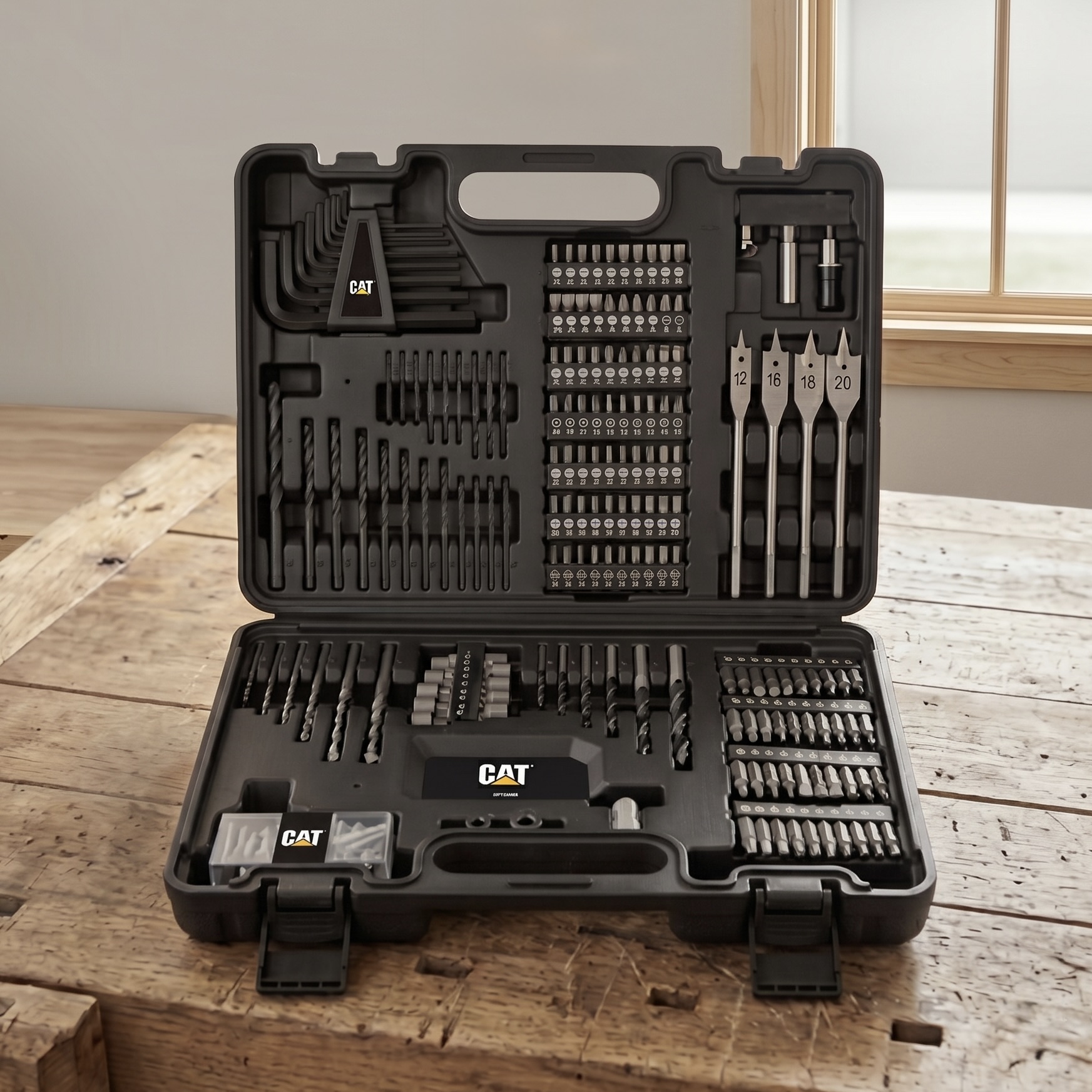 201-Piece Master Drill & Driver Bit Set with Carry Case