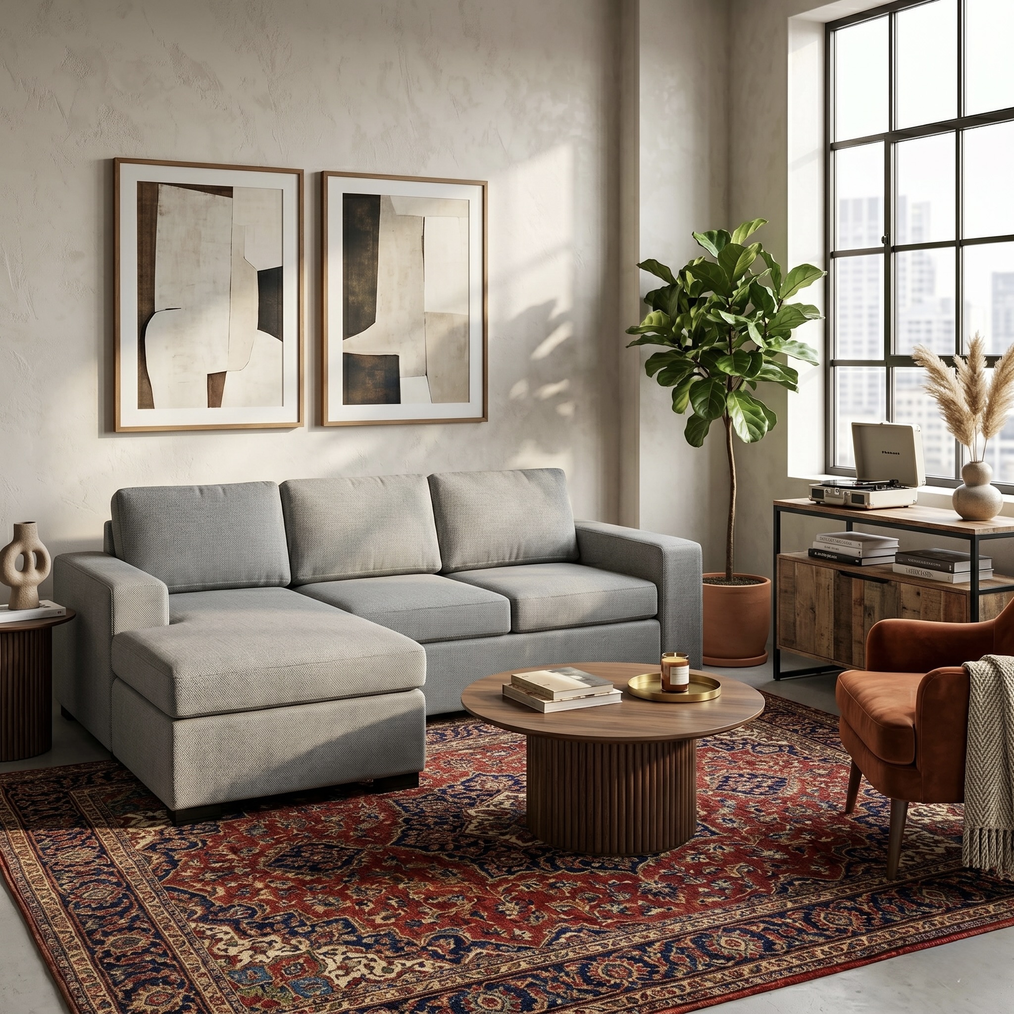 Snooze Universal L-Shape Couch