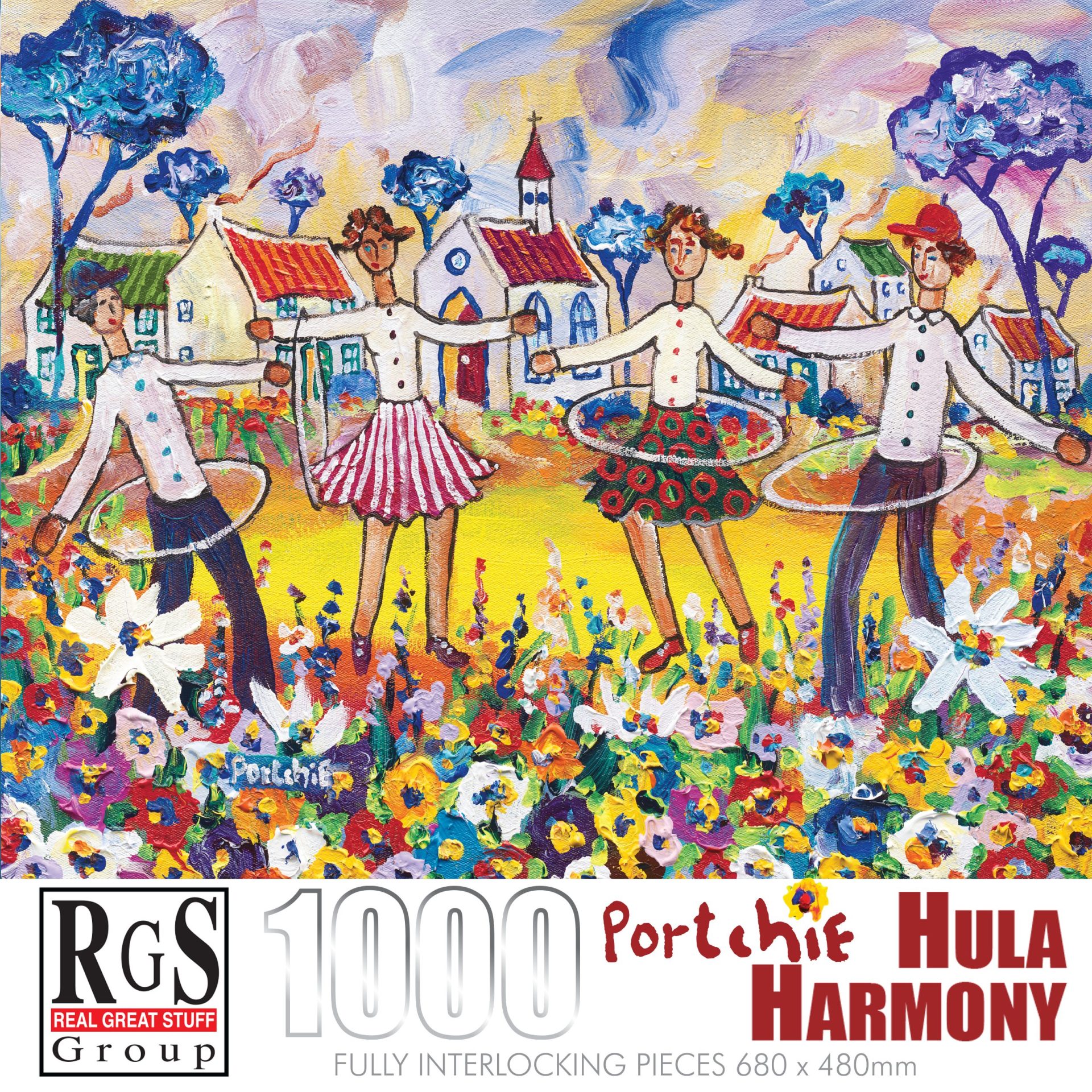 Hula Harmony by Portchie