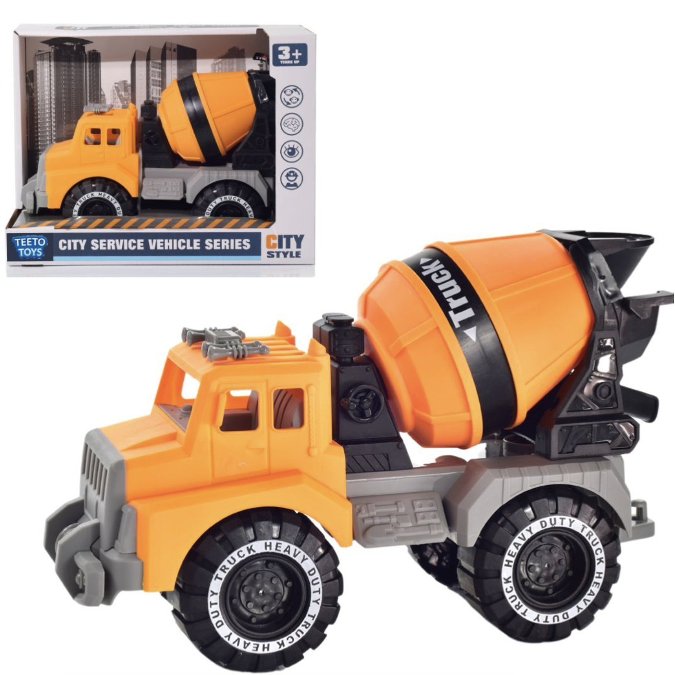 Cement Mixer Toy Truck