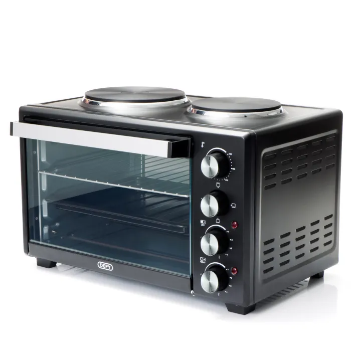 30L Mini Oven with 2 Hotplate (Model: MOH2330BL)