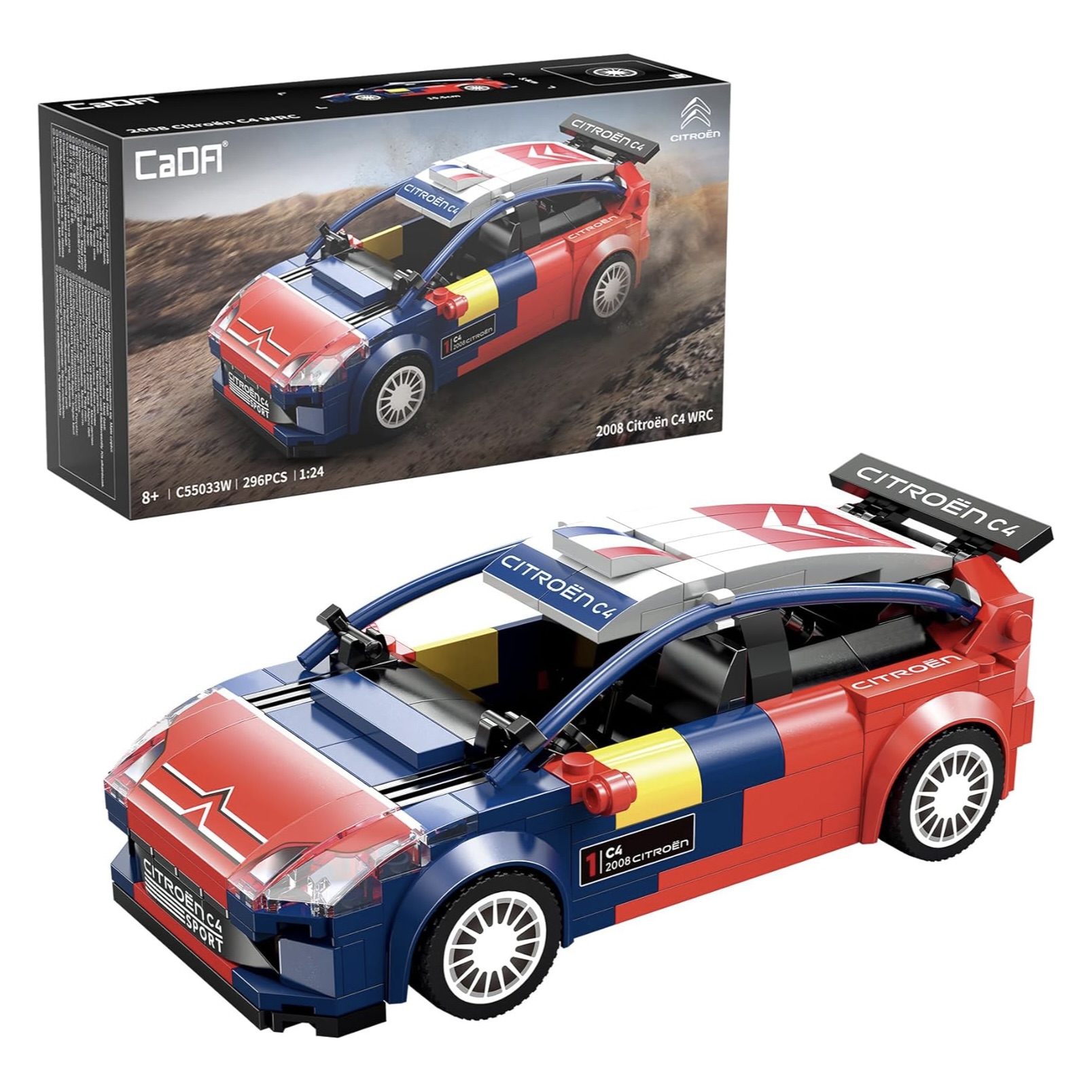 1:24 Free Wheel Model Car Building Kit