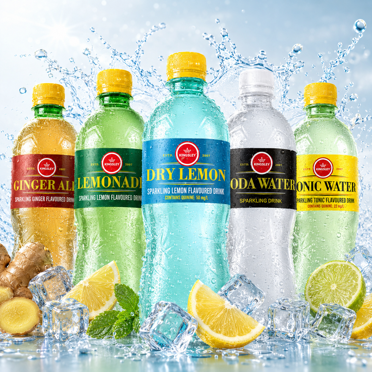 24x 500ml Sparkling Mixers