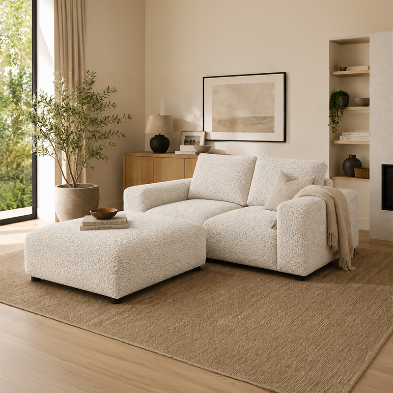 Valen Modular Couch with Ottoman