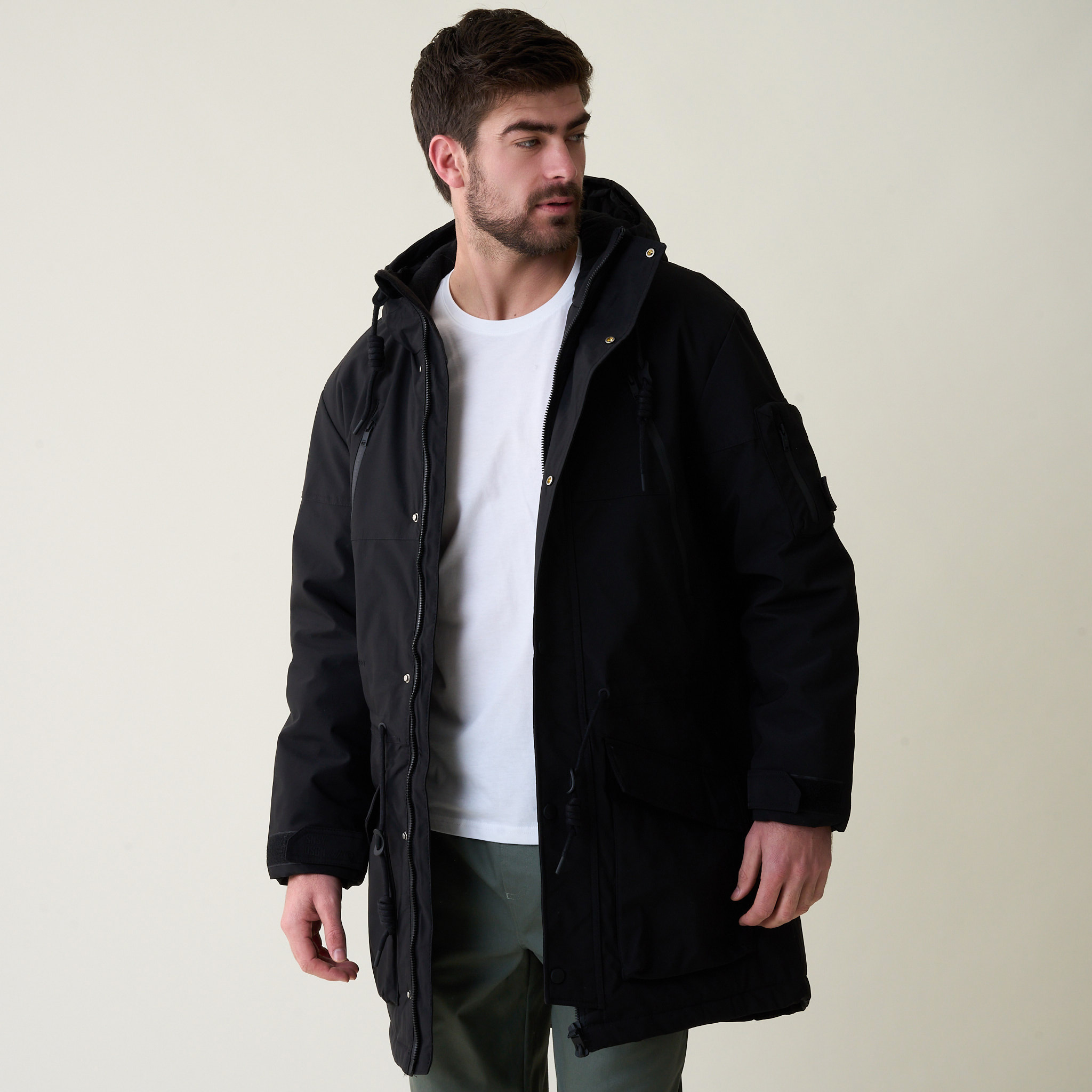 ジャケット・アウター Odeon Hooded Coat 42% off on Men's Parker Jacket with Hood | OneDayOnly
