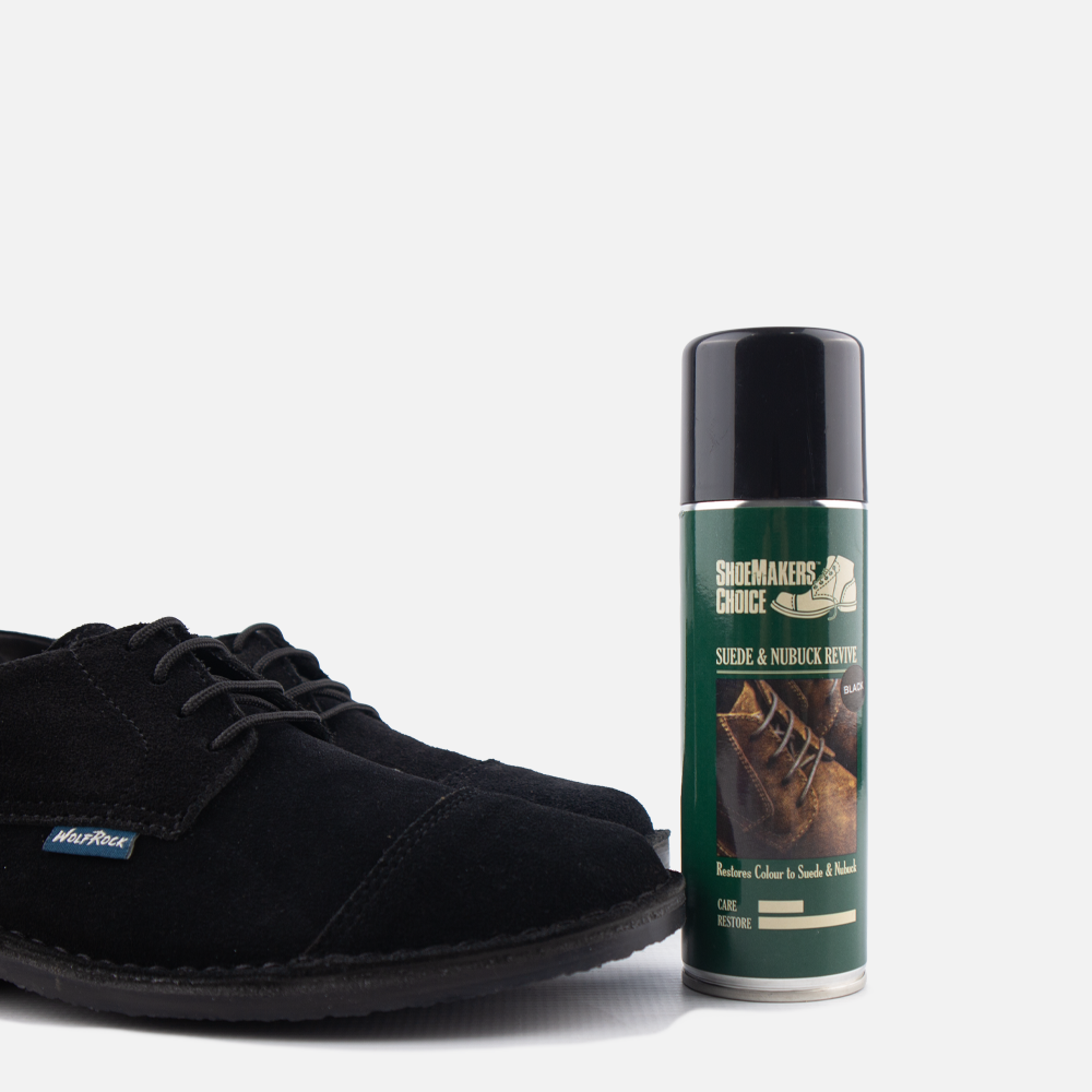 Men's Winston Genuine Suede Shoes and Colour Restore Suede & Nubuck Revive Aerosol