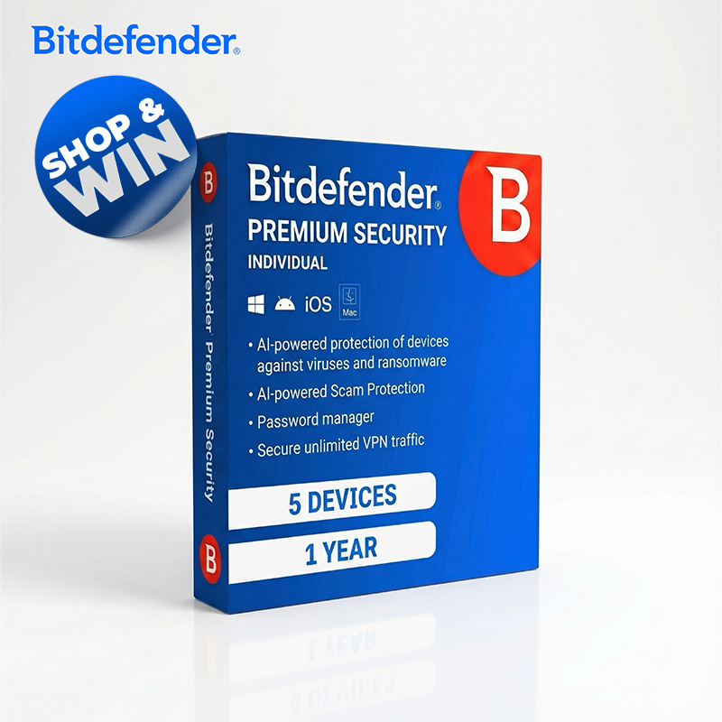 5-Device Premium Security Individual Package (1-Year Plan)