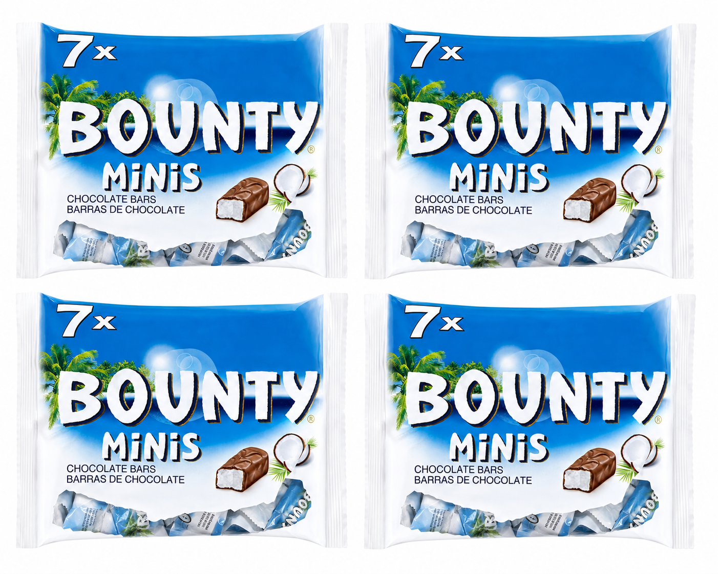 4x 227g Mini Chocolate Bags