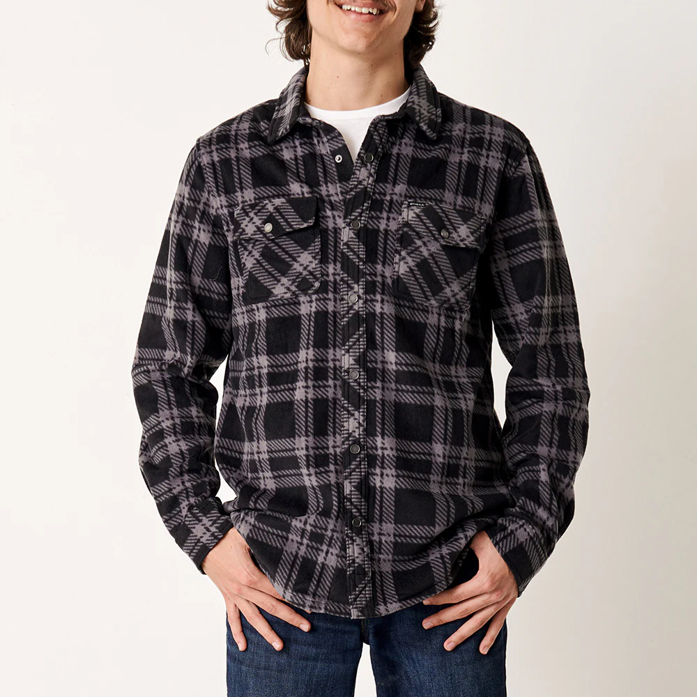 Men's Plaid Glacier Superfleece Flannel Shacket