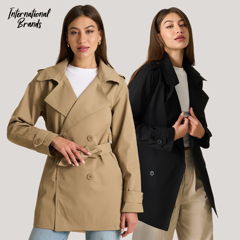 Ladies Waterproof Trench Coat