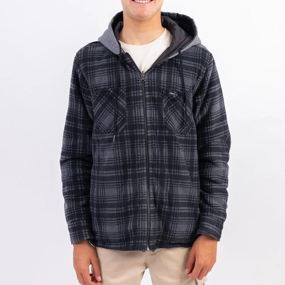 Men's Glacier Hooded Reversible Jacket