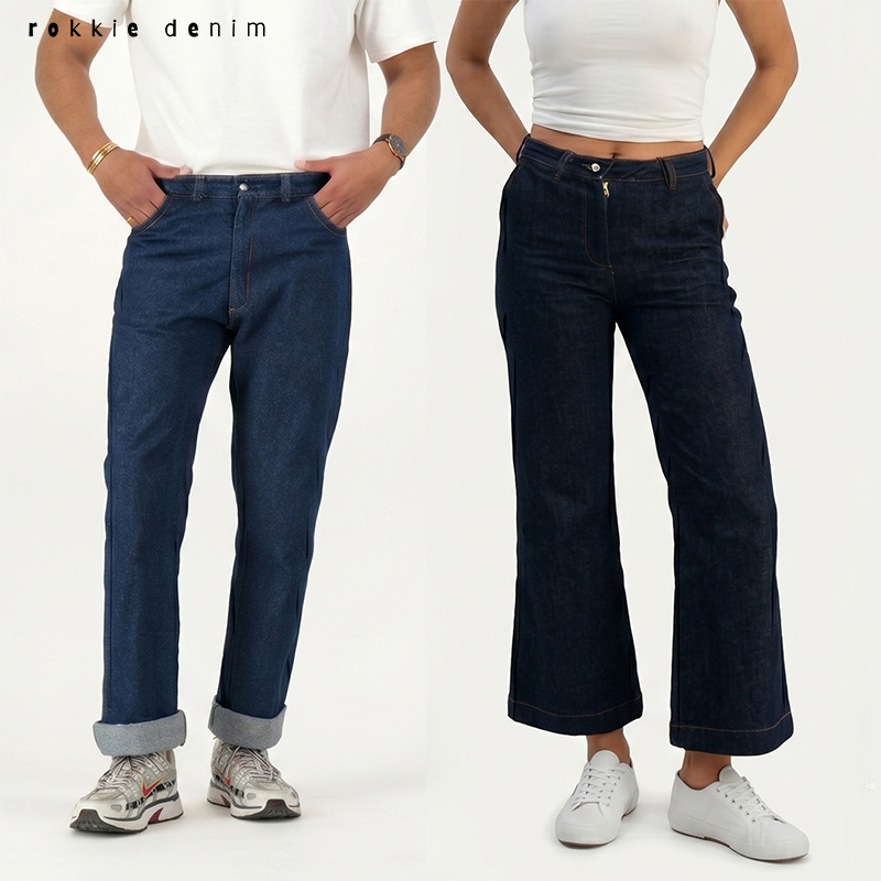 Men's or Ladies Heavy Weight Denim Trousers