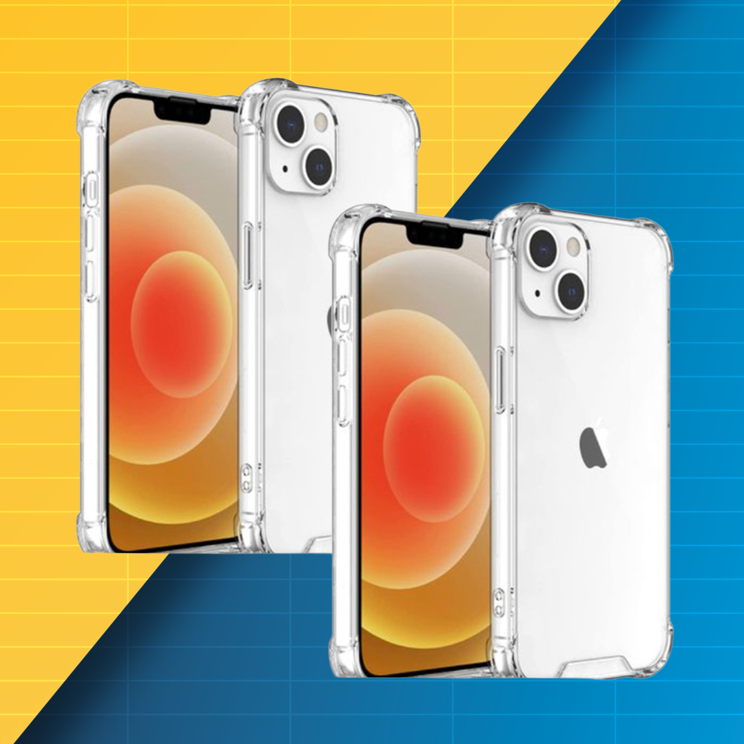 2x Clear Phone Cases for Smart Phone
