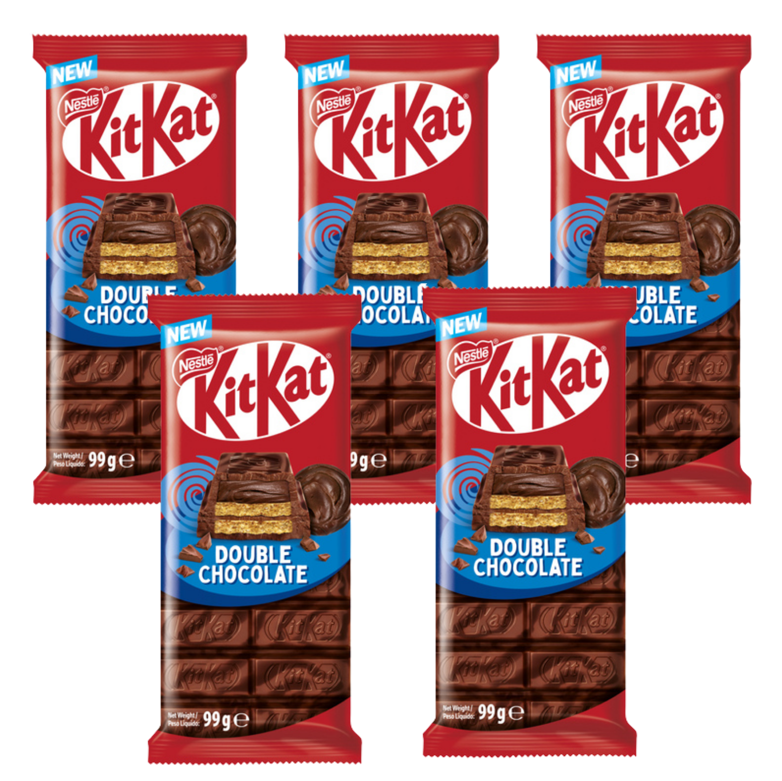 13% off on KitKat 5x 99g Milk Chocolate Slabs | OneDayOnly