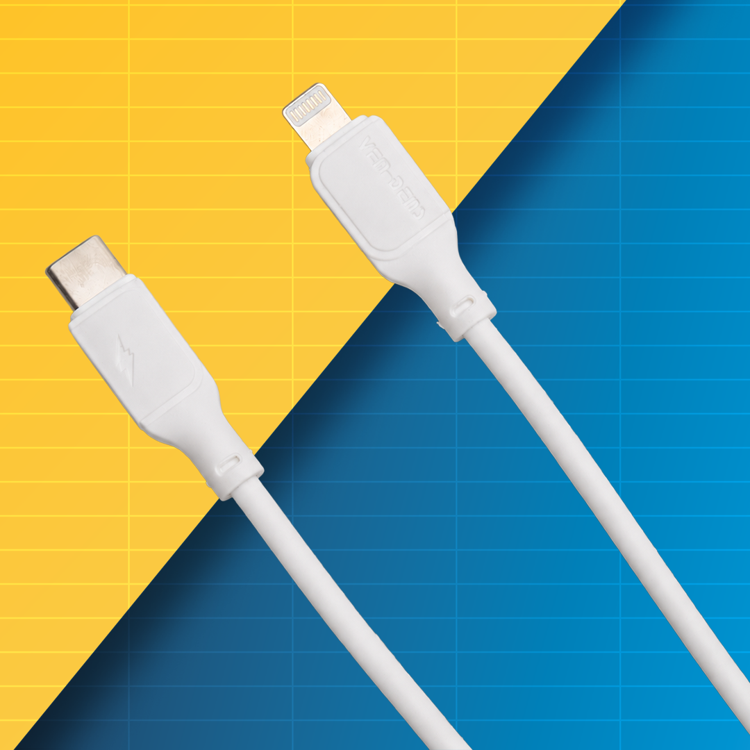 2x 1m Type-C to Lightning Cables