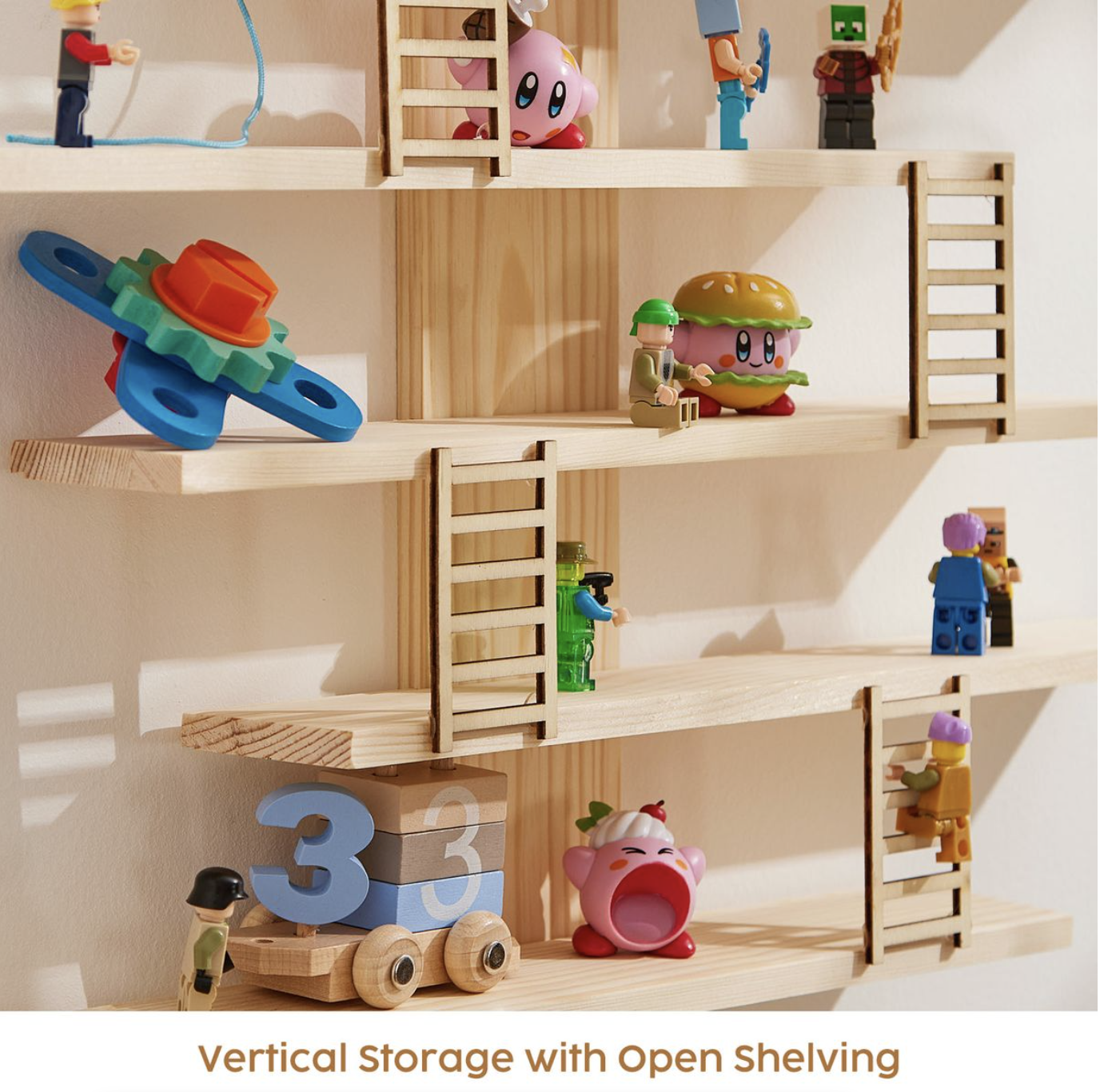 36% off on 5-Tier Mini Wooden Floating Shelf | OneDayOnly