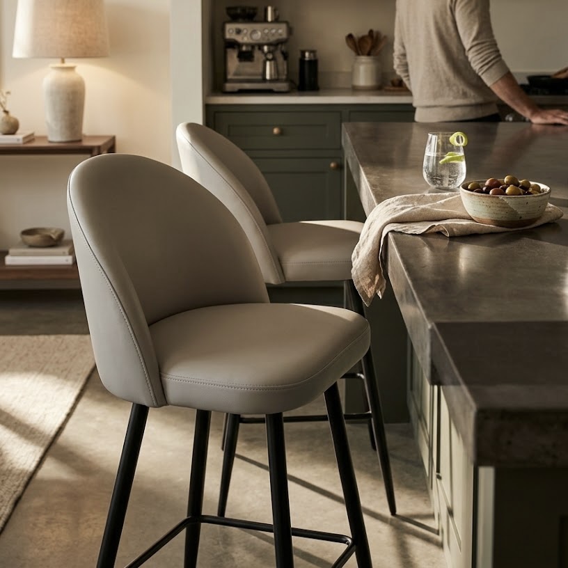 Upholstered Bar Stool